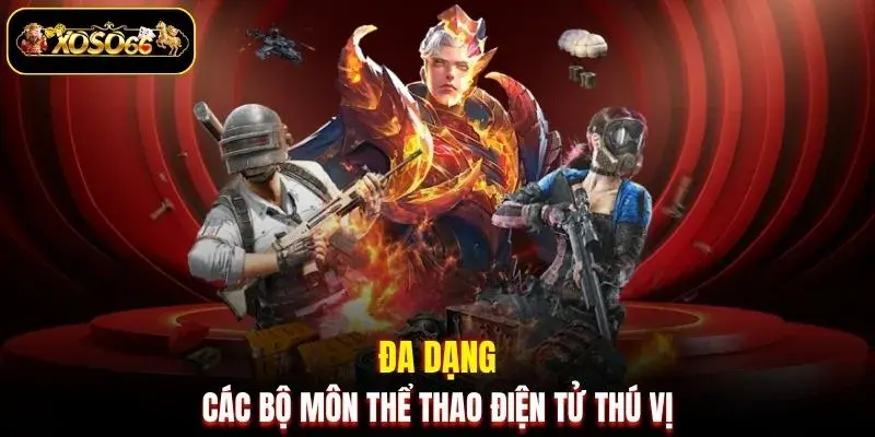 da dang cac bo mon the thao dien tu thu vi Đa dạng các bộ môn thể thao điện tử thú vị